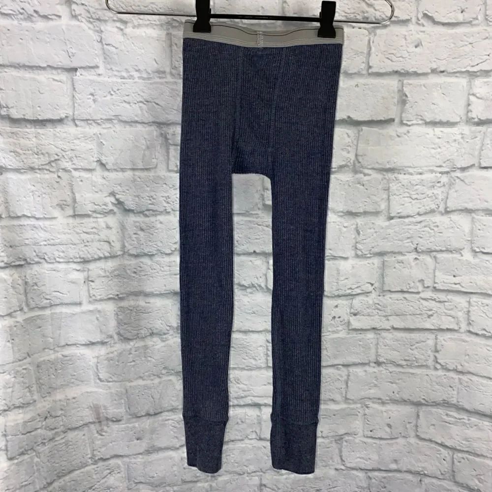 Toddler boys thermal pj bottoms grey sz 2T